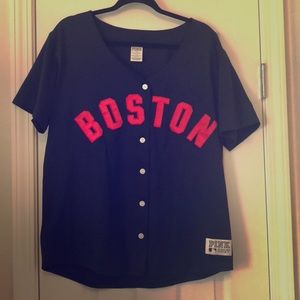 🔥 Boston Red Sox PINK Victoria’s Secret Jersey 🔥